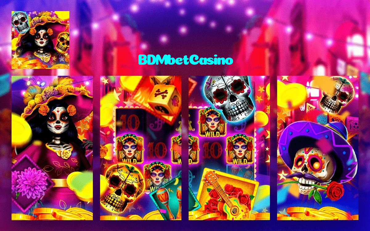 BDMbetCasino casino presented on mobile device in Pakistan with slots and live games